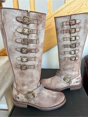 Frye Veronica Belted Tall Boots